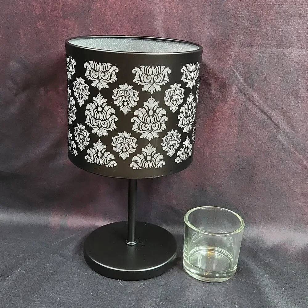 🩵NIB Partylite Black Boudoir Tealight/Votive Candle Lamp - Picture 12 of 16
